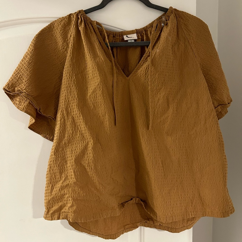 Burnt orange top